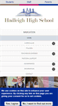 Mobile Screenshot of hadleighhigh.net